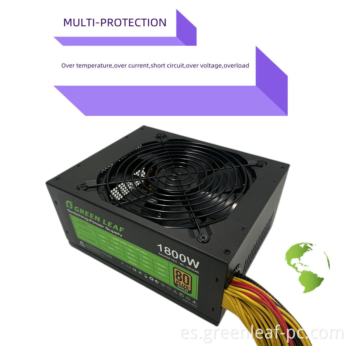 24pin Power Supply 1800w